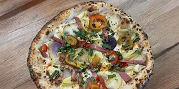 Capicola & Artichoke Pizza